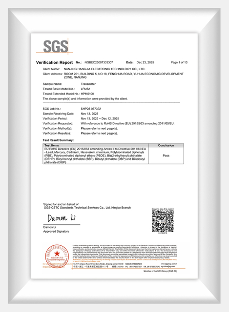 Transmetteur ROHS (HPM5100)