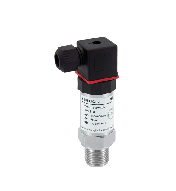 HPM510 Replay SPST unidirectionnel, 2 voies de sortie PNP NPN, petit pressostat Compact