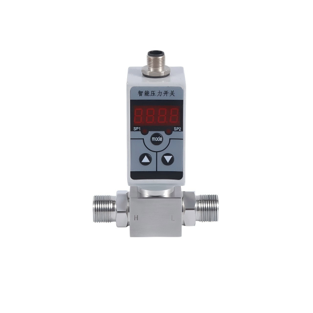 Structure compacte HPM530 Interrupteur de pression différentielle PNP Relais NPN avec sortie analogique